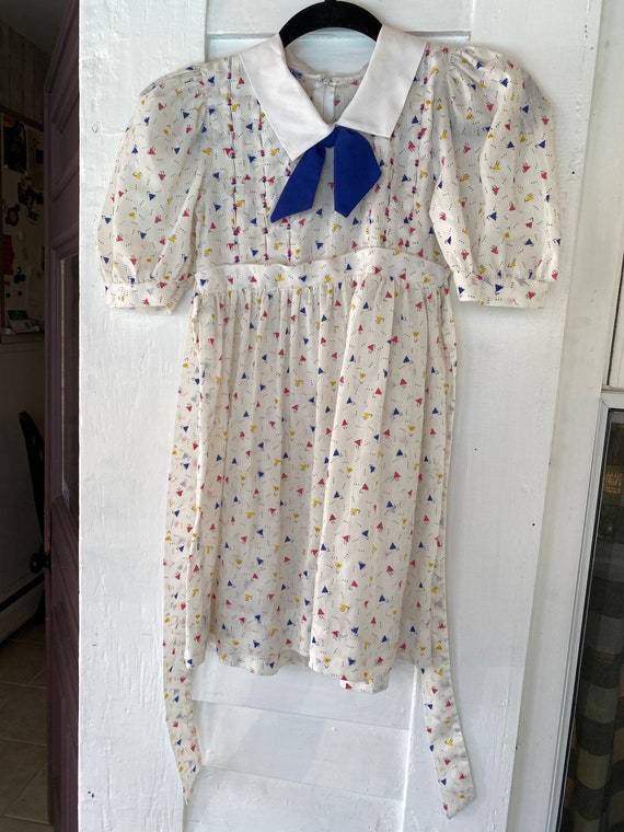 Vintage Polly Flinders Girls Party Dress size 7 - image 1