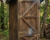 DIY Wood Smokehouse Plans PDF, Backyard Meat Smoker Shed Blueprint, Outdoor Construction Guide