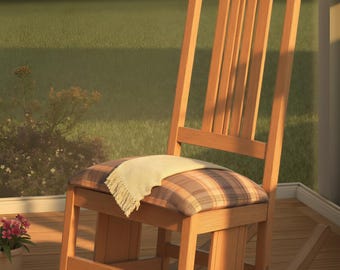 Classic Rocking Chair Woodworking Plan: DIY Mortise & Tenon Rocker (PDF)