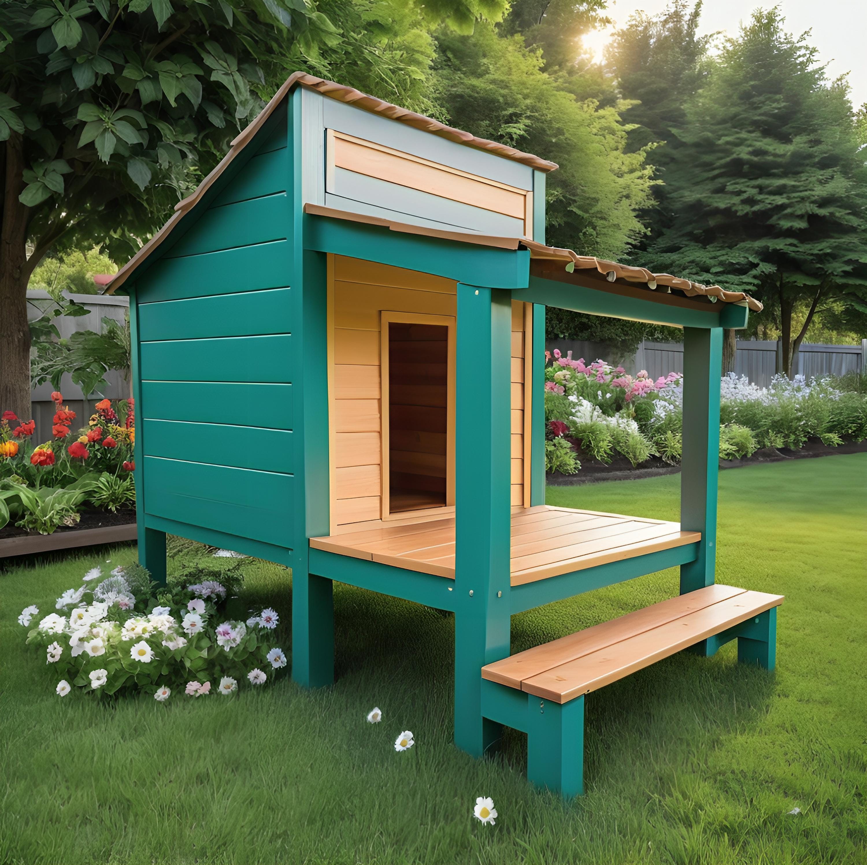 DIY Dog House Plans Build a Sturdy Outdoor Pet Shelter Stepbystep