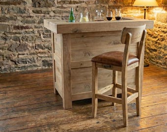 DIY Home Bar Cabinet Plans | Wooden Indoor Bar PDF