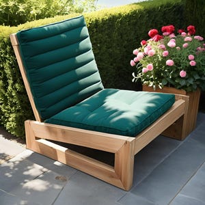 DIY Outdoor Chair Plans: Easy-to-Build Wooden Patio Chair (PDF)
