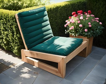 DIY アウトドアチェアの作り方：簡単に作れる木製パティオチェア（PDF）