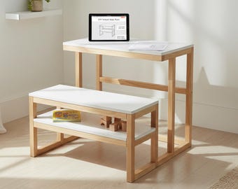 DIY 子供用デスクプラン、自分だけの勉強机を作ろう（デジタル