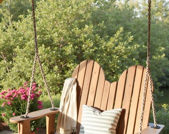 Adirondack Porch Swing Plan – Digital DIY Woodworking Guide, Instant Download