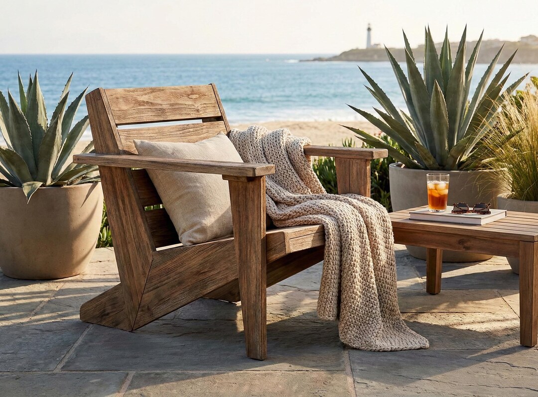 DIY Minimalist Garden Furniture Projects photo