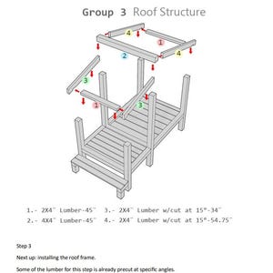犬小屋のDIY設計図（PDF）｜頑丈な屋外ペットシェルターの作り方｜簡単な木工プロジェクト 画像 10