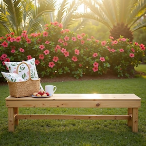 DIY Garden Bench Plans: Woodworking Guide for Outdoor Seating (PDF Download)