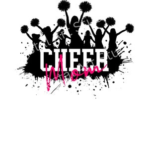 Cheer Mom Descarga Digital Instantánea, cheer mom png svg, archivo digital