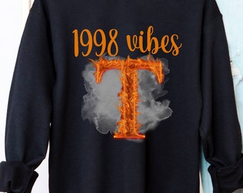 Tennessee Vols Sweatshirt, Ihre Vols 1998 Vibes, Ihr Fußballtrikot, Ihr Vols-Sweatshirt