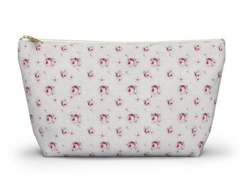 Coquette makeup bag, coquette Rose Accessory Pouch, dollette cosmetic bag, lolita aesthetic, coquette makeup accessories