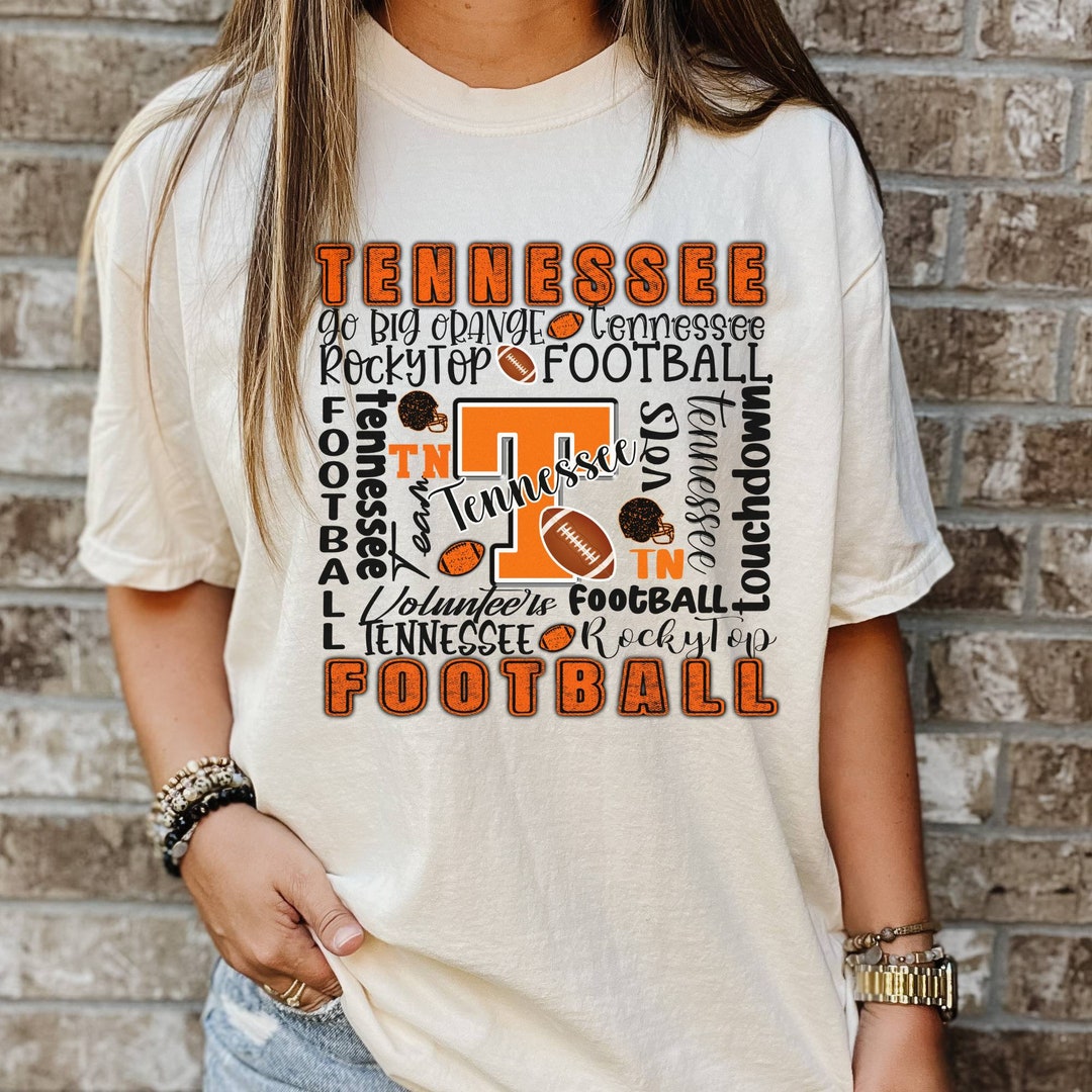 Tennessee Vols Tshirt, Tn Volunteers College Sports Clothing, Ut Vols