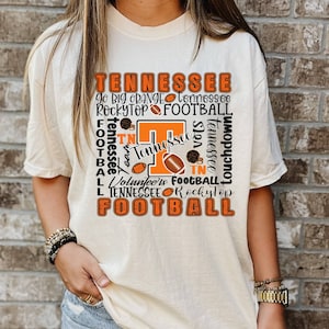 Tennessee Vols tshirt, tn volunteers college sports clothing, ut vols gameday shirt plus size 3x 4x 5x Unisex Heavy Cotton Tee