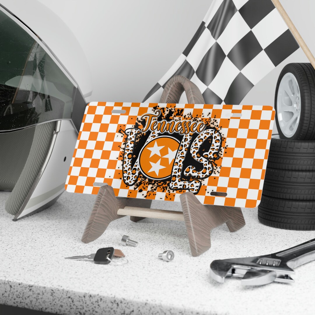 Tennessee Vols Vanity Plate Gift for Vols Fan Ut Vols Etsy