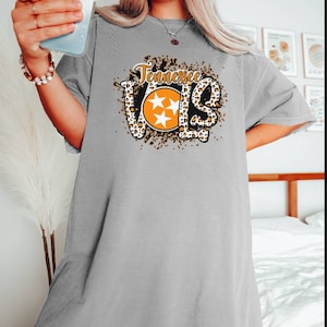 Comfort Colors Tennessee Vols shirt, tn vols comfort colors tee, vintage feel tn vols football tee, tn vols college football shirt, vsco ut