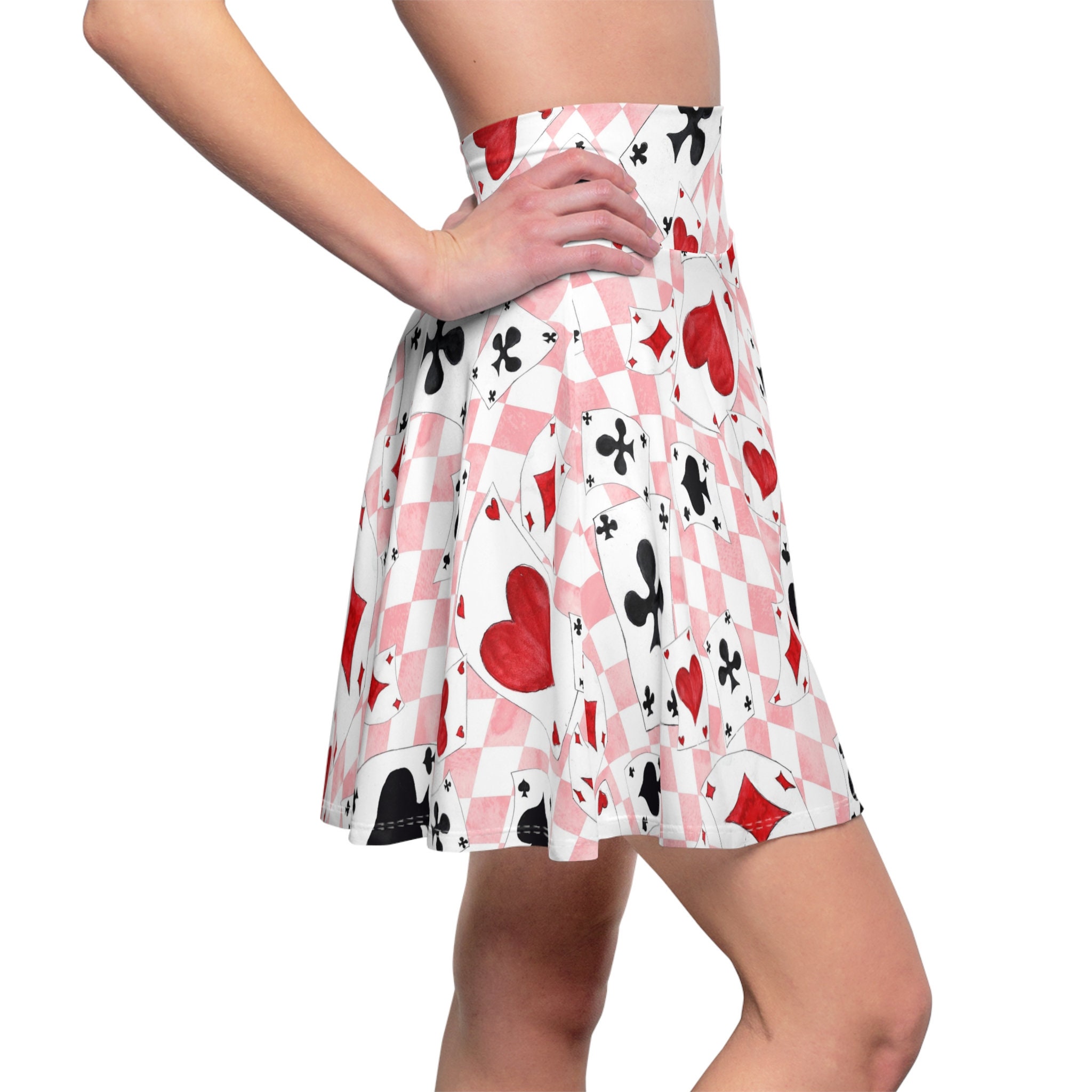 Alice in Wonderland Skater Skirt, Women's Skater Skirt