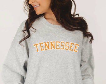 Tennessee Vols tröja, TN volontärtröja, TN Vols kläder, collegefotboll, TN sport plus storlek 2x 3x 4x 5x Unisex rund hals