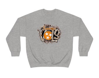 Tennessee Vols tröja, TN Volunteers fotbollströja, TN Vols matchdagströja Unisex Crewneck-tröja