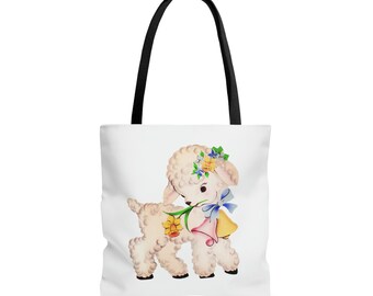Coquette, coquette Tote Bag, retro kitsch lamsvlees, trendy tote tas, fairycore tote, cottagecore tas, strandtas reistas boekentas