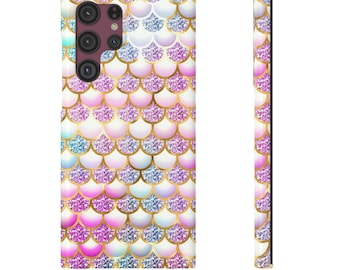 Mermaidcore Slim Cases for iphone and galaxy, ocean aesthetic fairycore iphone case, galaxy phone case, y2k phone case