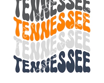 Tennessee vols retro digital download tn volunteers png svg instant digital file