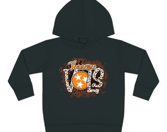 Tennessee Vols Toddler Pullover Fleece Hoodie, tn volunteers toddler hooded sweatshirt, tn vols football hoodie for kids