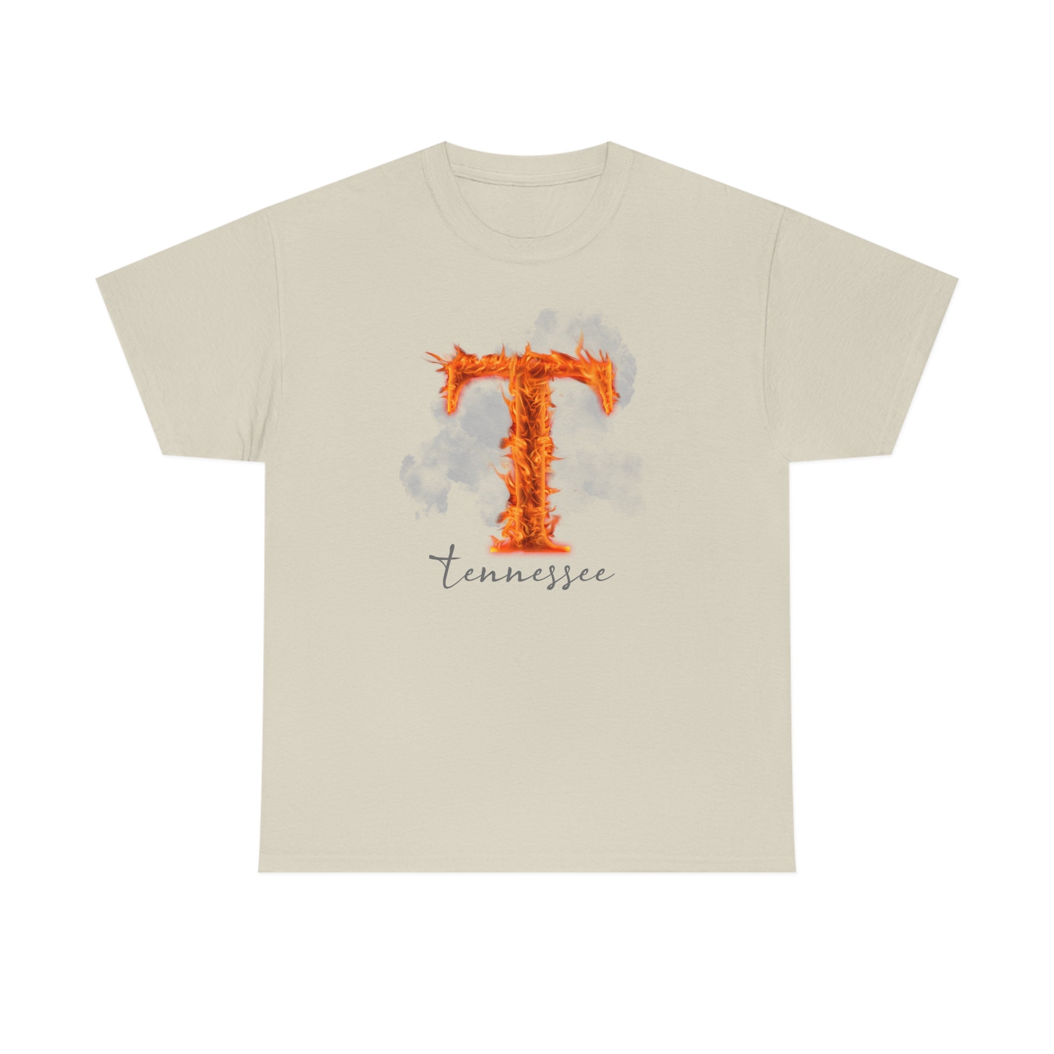 LivyLu Tennessee Volunteers Vols Letterman Thrifted Tee