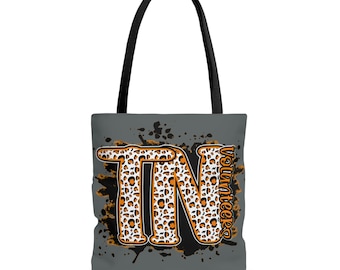 Tennessee Vols Tote Bag, tn vrijwilligers tas, animal print tn vols, boekentas, boodschappentas, strandtas, weekendtas