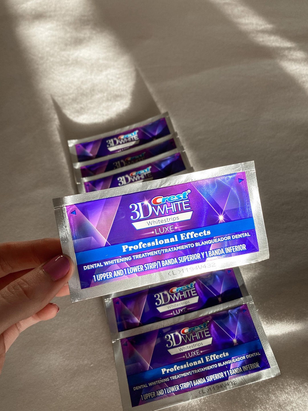 Crest Teeth Whitening Strips Etsy UK