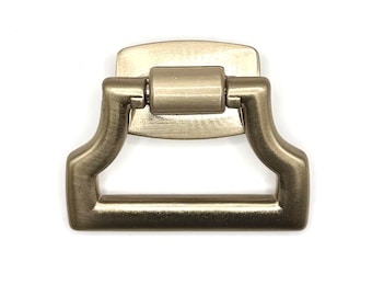 Champagne Bronze MCM Bail Pull with Backplate 1/2" at Center, Bail Width 2-1/8"