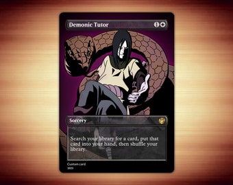 Demonic Tutor - PROXY FOIL MTG