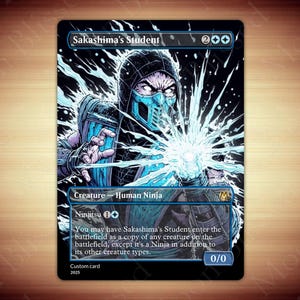 Sakashima's Student - PROXY FOIL MTG