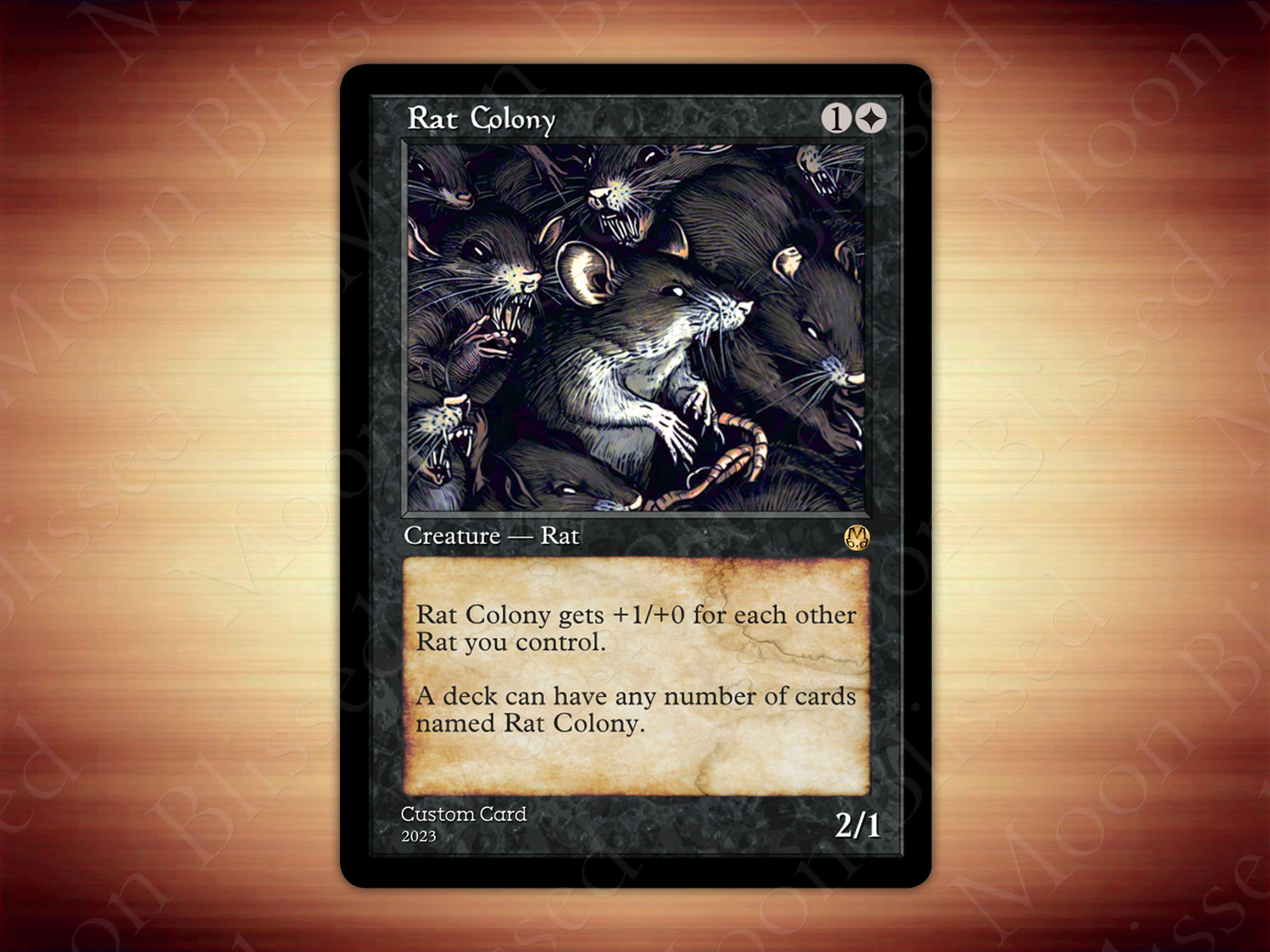 10x Rat Colony - PROXY FOIL MTG