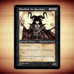 Sheoldred, o Apocalipse - PROXY FOIL MTG