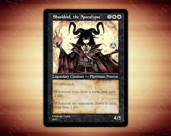 Sheoldred, the Apocalypse - PROXY FOIL MTG