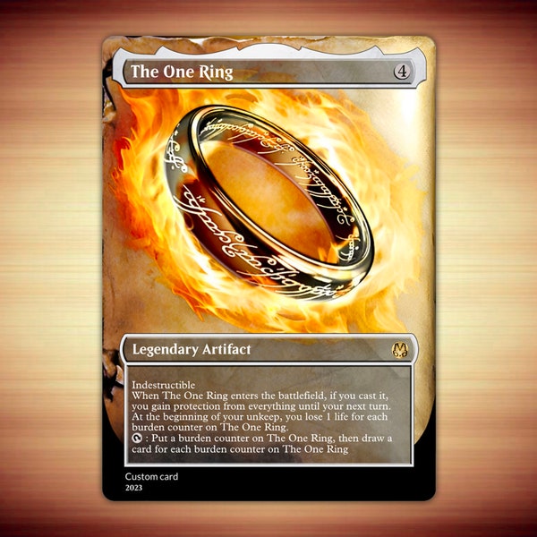 The One Ring - PROXY FOIL MTG