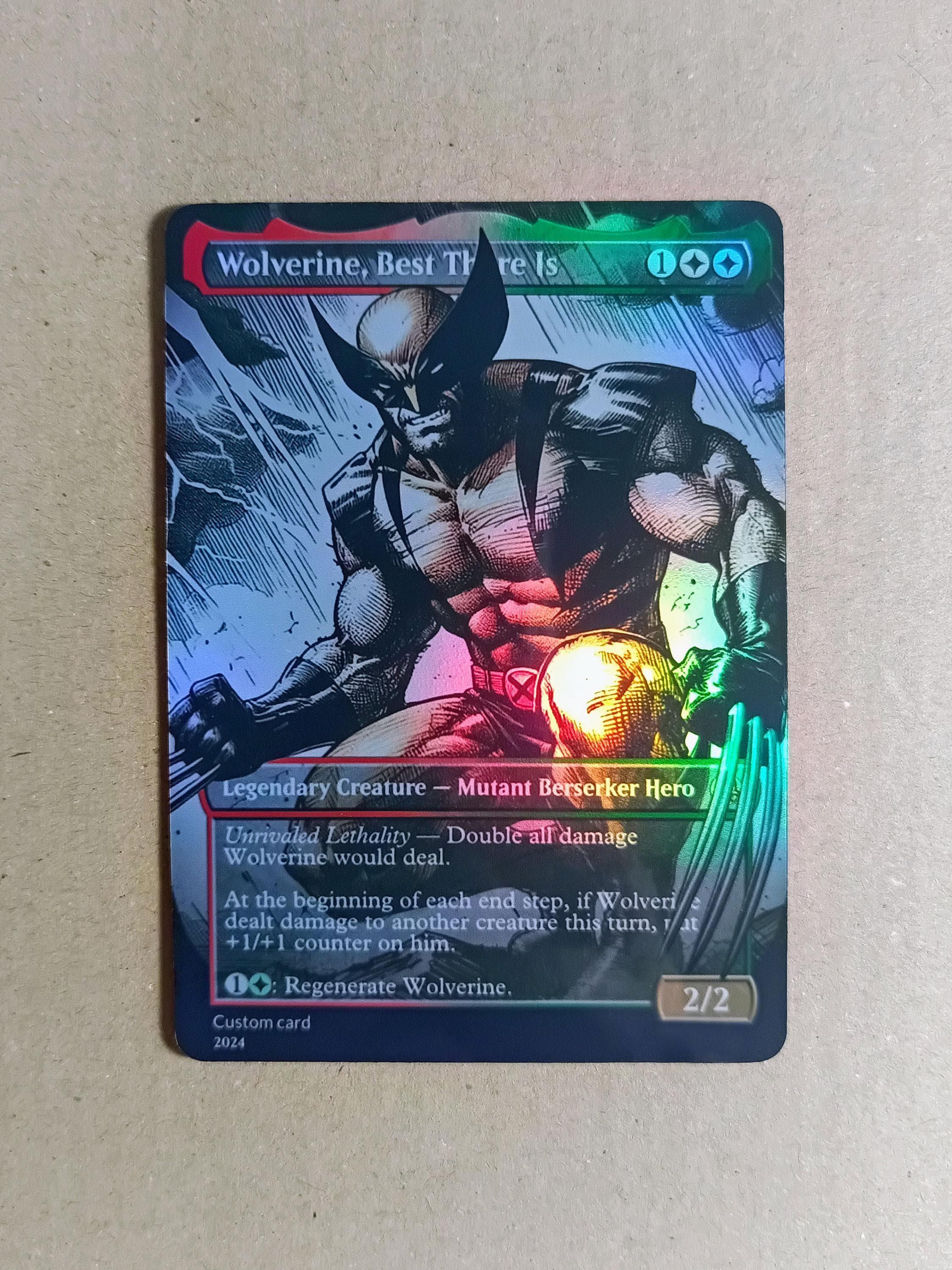 MTG Secret Lair Marvel Wolverine Foil版 ③ MTG SECRET LAIR X MARVEL'S WOLVERINE- Foil Edition SEALED