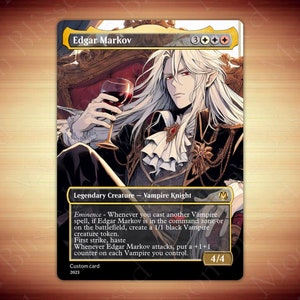 Edgar Markov - PROXY FOIL MTG