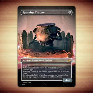 Trono Errante - PROXY FOIL MTG