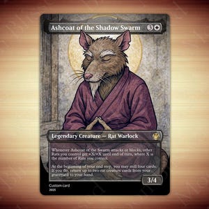 Ashcoat of the Shadow Swarm - PROXY FOIL MTG