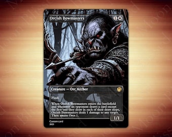 Orcish Bowmasters - PROXY FOIL MTG