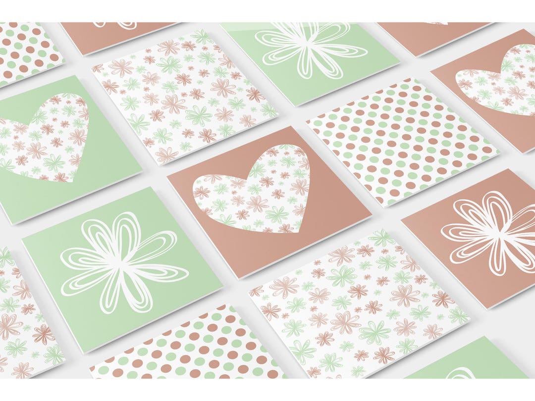 Handmade Floral Greeting Card Set, Blank Inside, Ireland - Etsy