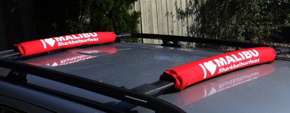 SHARKBAIT 24 Inch I Love Malibu Car Roof Top Rack Pads Aero Style RED Etsy UK