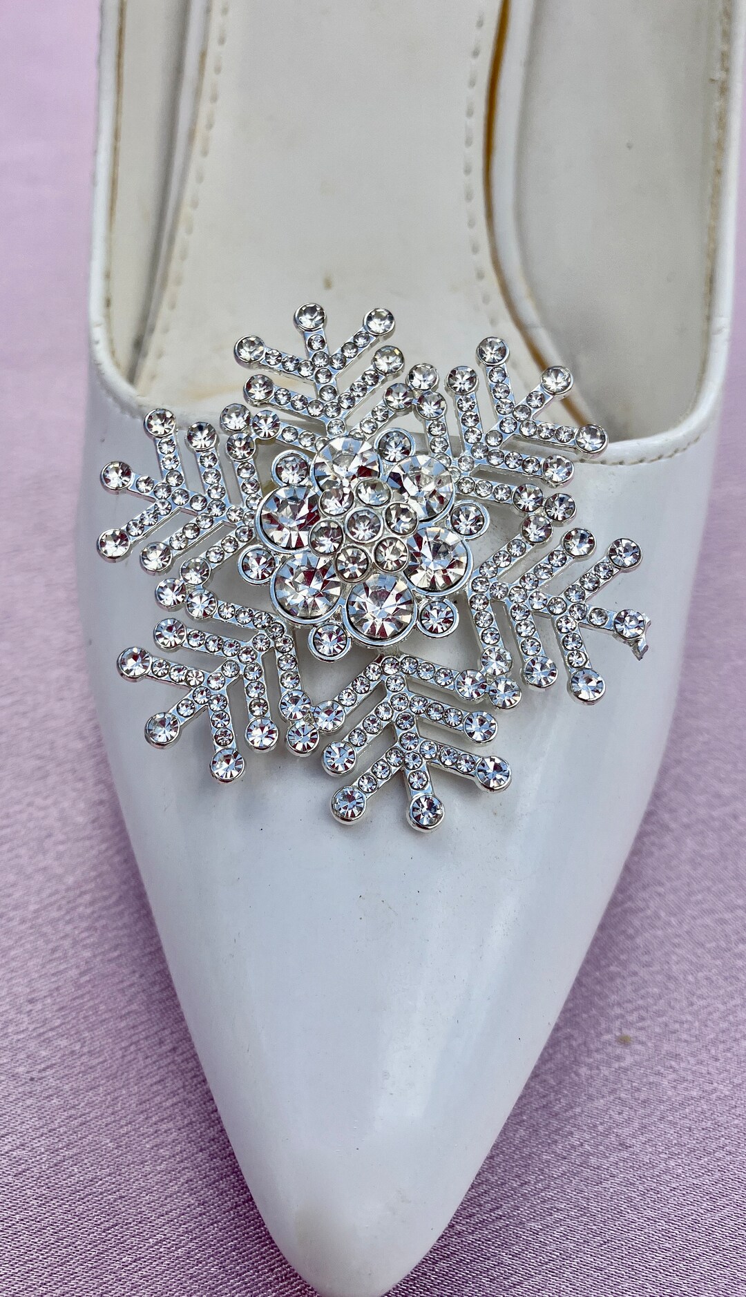 Winter Wedding Shoes, Bridal Christmas Shoes, Christmas Shoe Clips Etsy