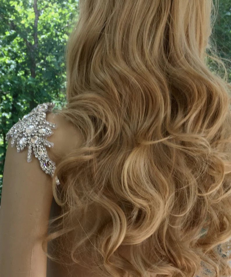 Crystal Bridal Necklace, Statement Wedding Necklace, Bridal Jewelry, Wedding Jewelry, CAROLE image 3