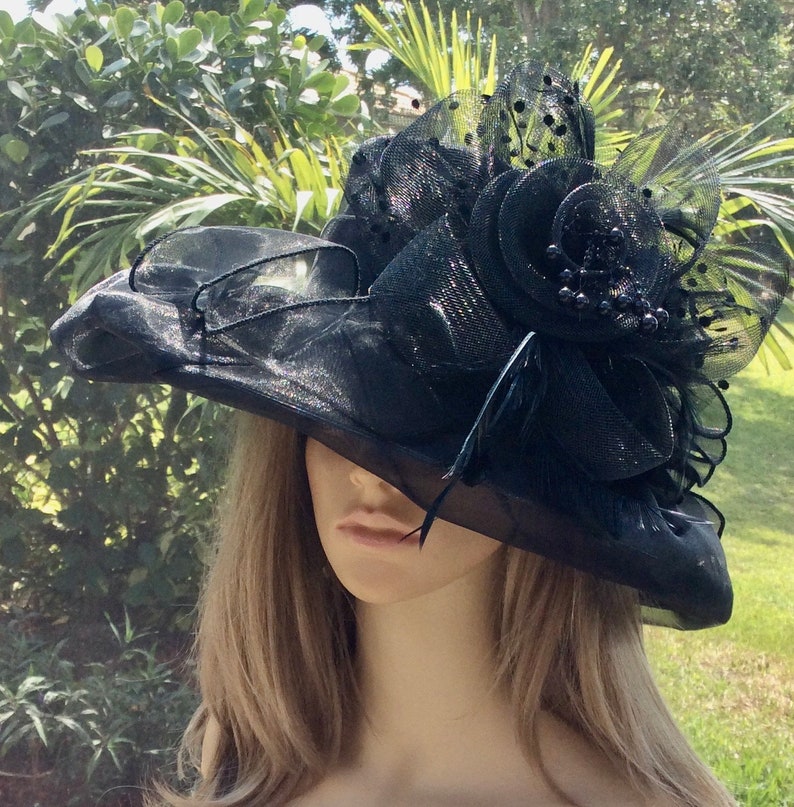 Wide Brim Hat, Kentucky Derby Hat Etsy