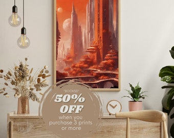 Lunathion crescent city, sarah j maas inspired, art print, bookish quote, boho print, booktok, acotar print DIGITAL DOWNLOAD