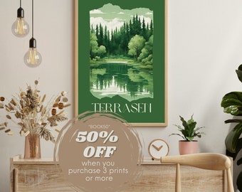 Terrasen, throne of glass, tog, sarah j maas inspired, art print, bookish quote, boho print, booktok, acotar print DIGITAL DOWNLOAD