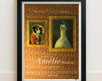 Amélie Poulain Movie Poster – Fine Art Giclée Print, Signed