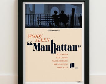 Woody Allen « Manhattan » - Giclée de tirs, 1979